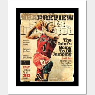 COVER SPORT - SPORT ILLUSTRATED - THE JOINTS GOING TO BE JUMPING DERRICK ROSE Posters and Art